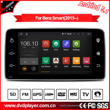 Car DVD Player Android para New Benz Smart Navegação GPS